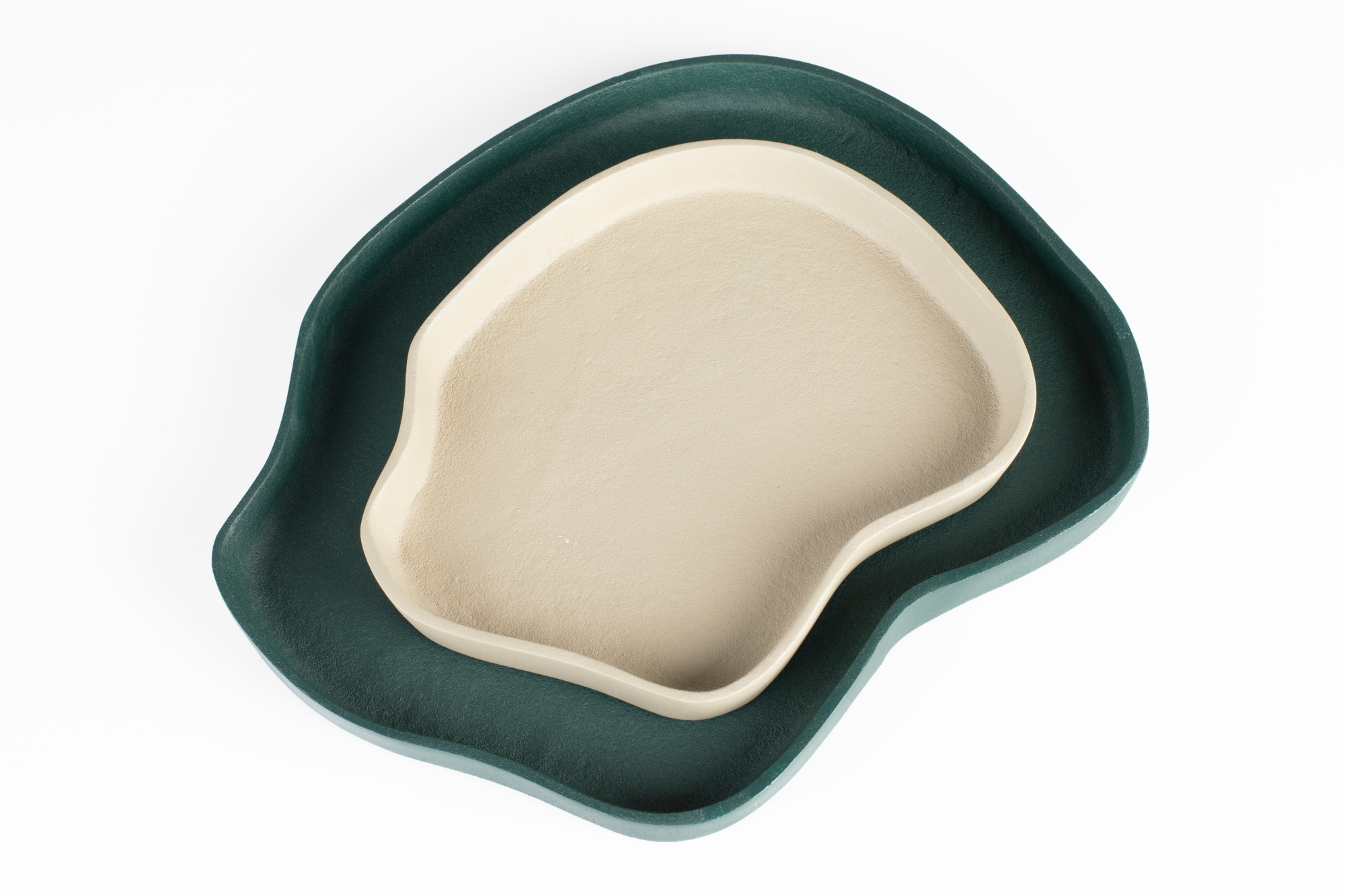 Schaal Tray Revolt groen - set van 2