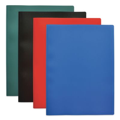 No Name - Porte vues - 40 vues - Polypropylène 3/10e - A4 - Disponible en différentes couleurs