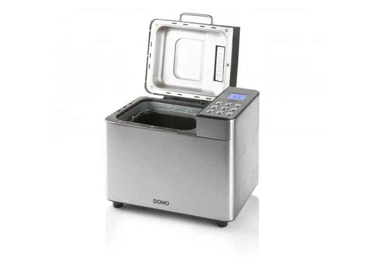 Domo B3971, 1 kg, Forsinket start-timer, Visningsvindue, Variabel skorpe bruning kontrol, Holde varm funktion, Rustfrit stål