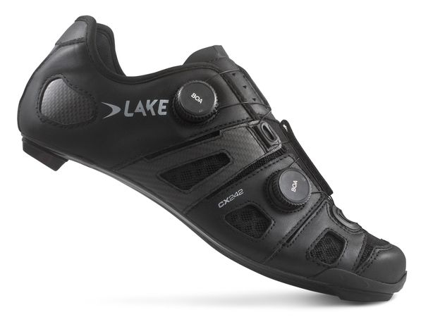 CX242X Rennveloschuhe - breitere Passform  black-silver  45