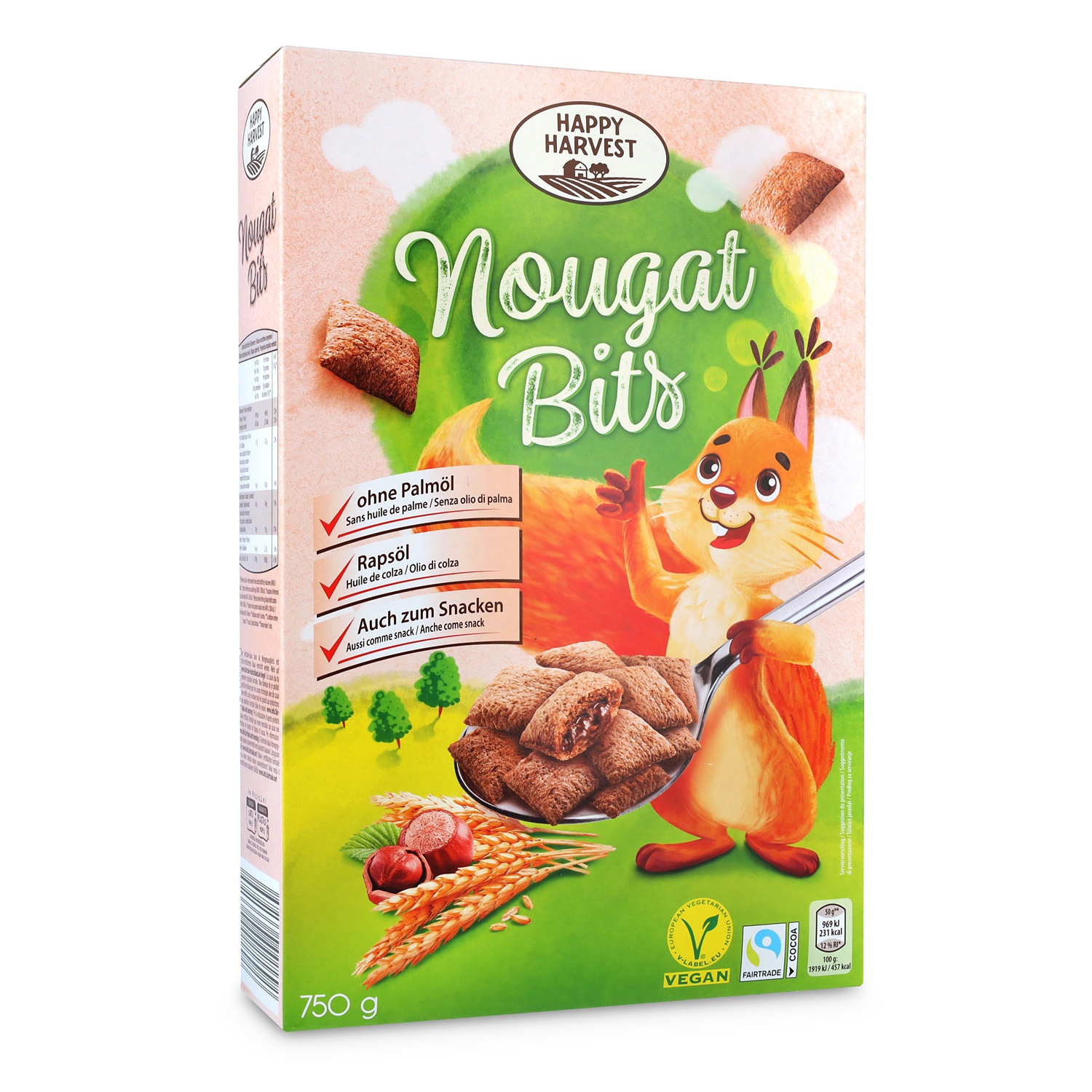 HAPPY HARVEST Nougat Bits 750 g