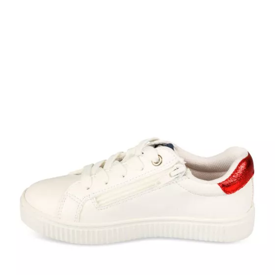 Baskets BLANC LOVELY SKULL