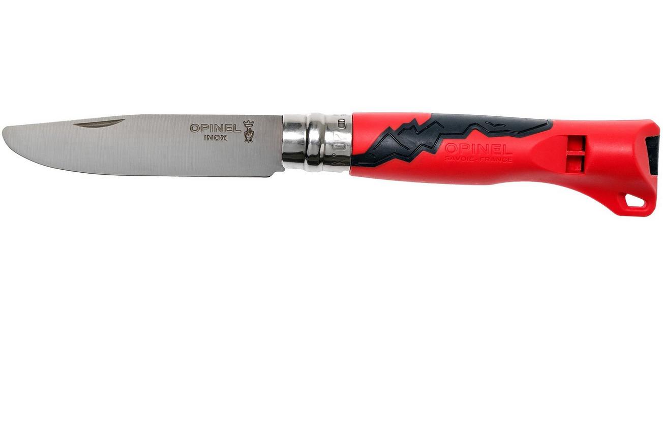 Opinel zakmes Outdoor No. 07 Junior zakmes, Red