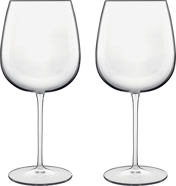 Luigi Bormioli Talismano 2 stk. rødvinsglas Barolo, klar 75 cl Ø1 Klar