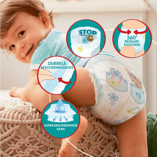Pampers Baby Dry Pants Luierbroekjes Maat 4 9-15 KG 27 stuks