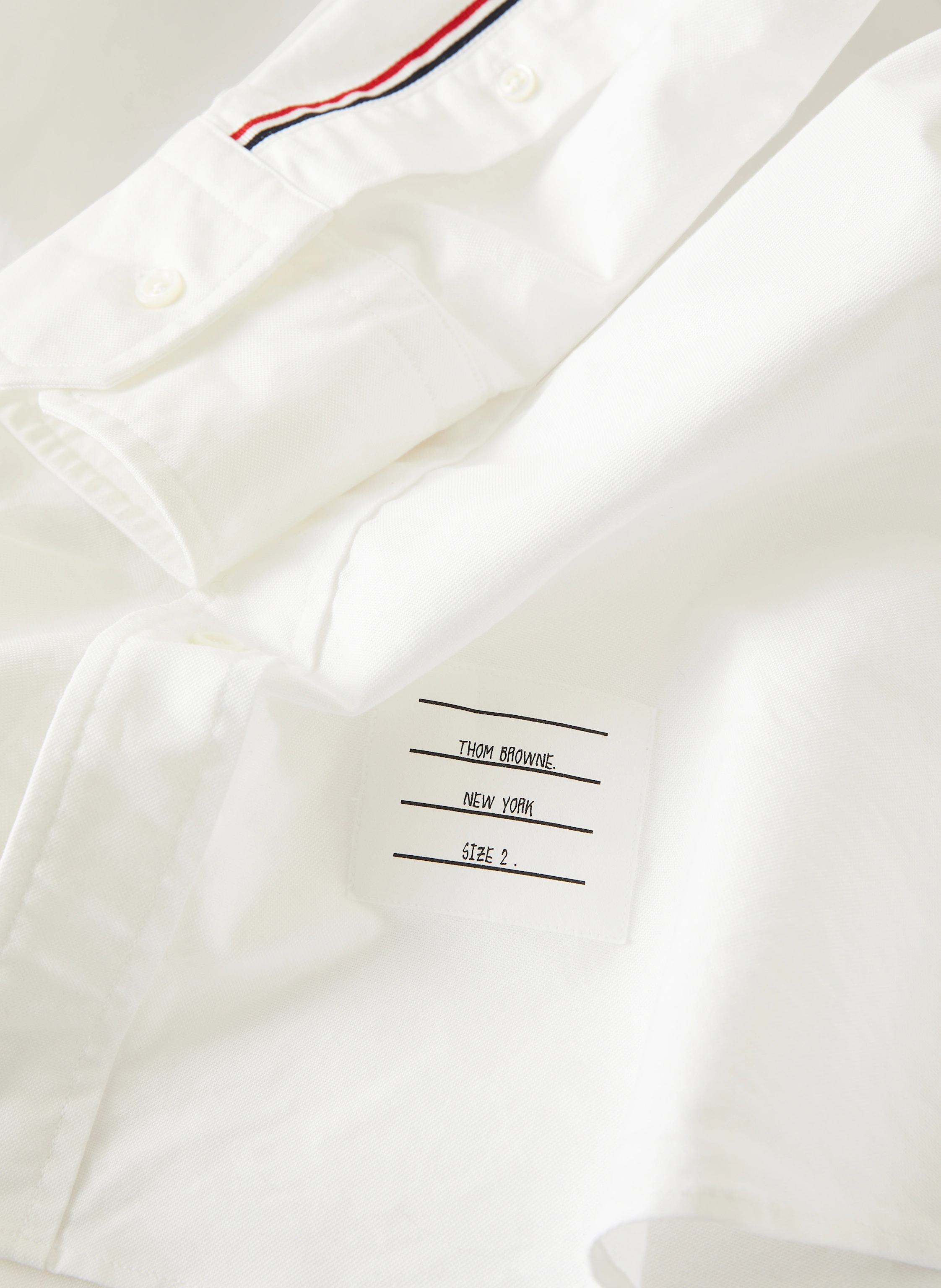 THOM BROWNE. Oxfordhemd Straight Fit