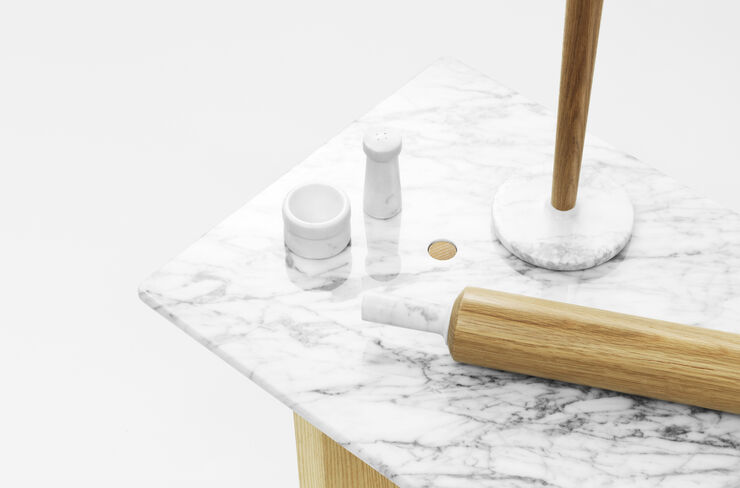 Normann Copenhagen Craft Saltkar Hvid White