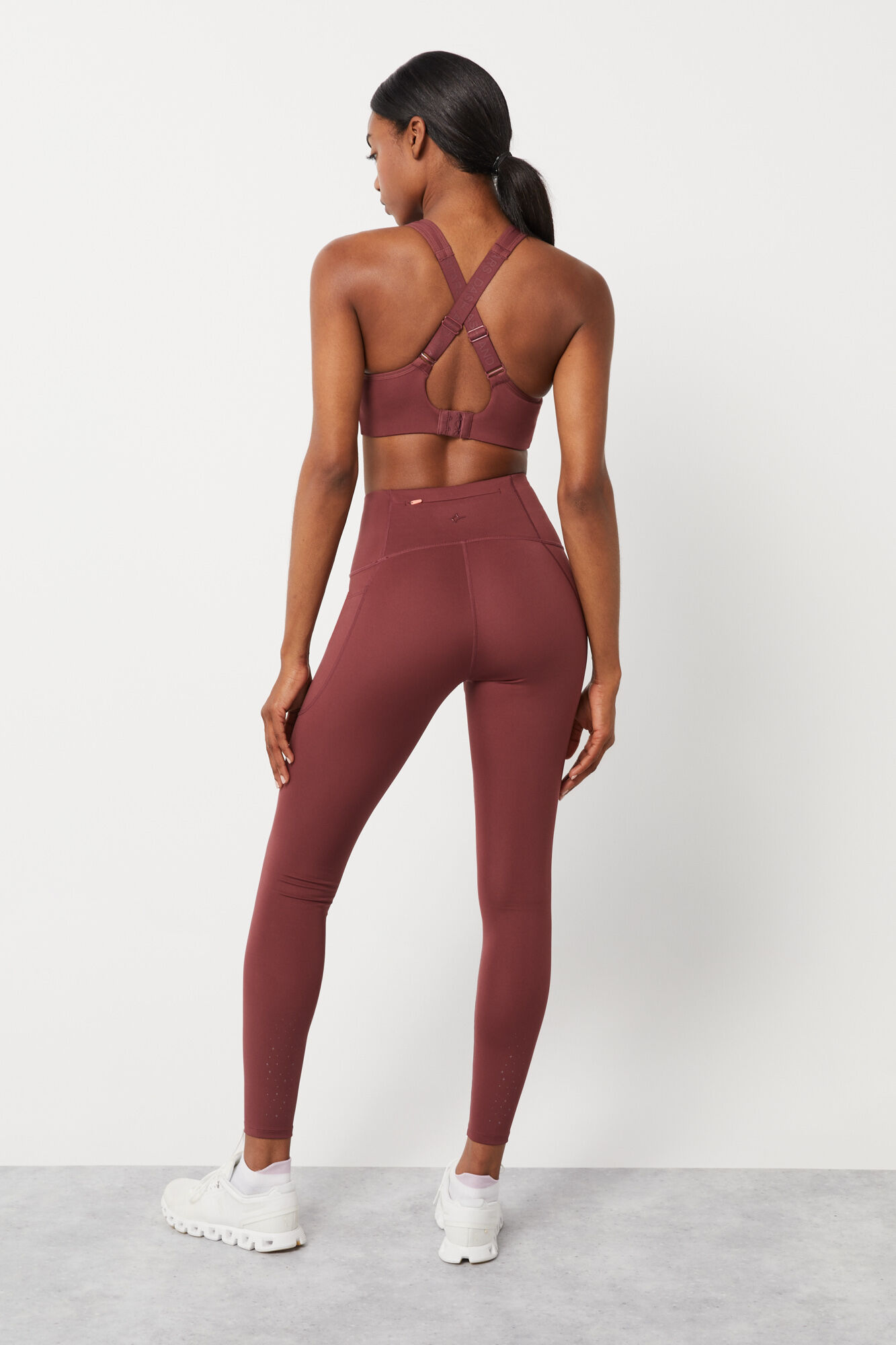 Leggings granate 4D Stretch