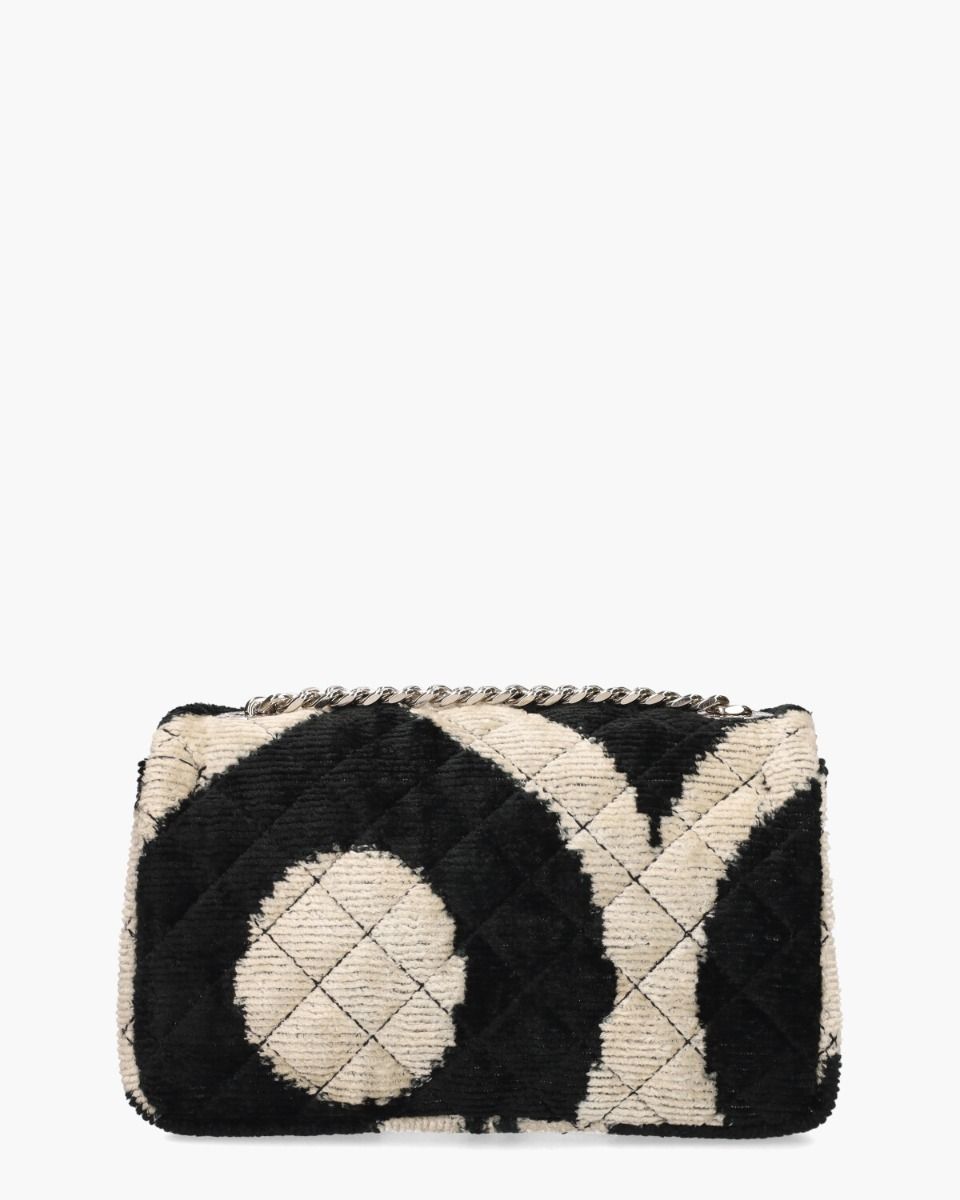 Rough Studios Mini Velvet Bandita Bag 010 Zwart/Off-White Tas