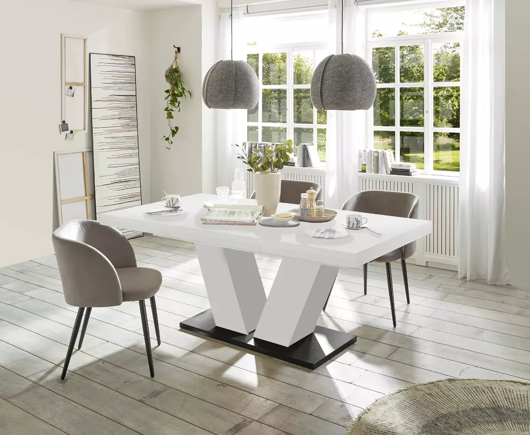 Esstisch mit Auszug Komfort Plus 160/260 x 90 cm