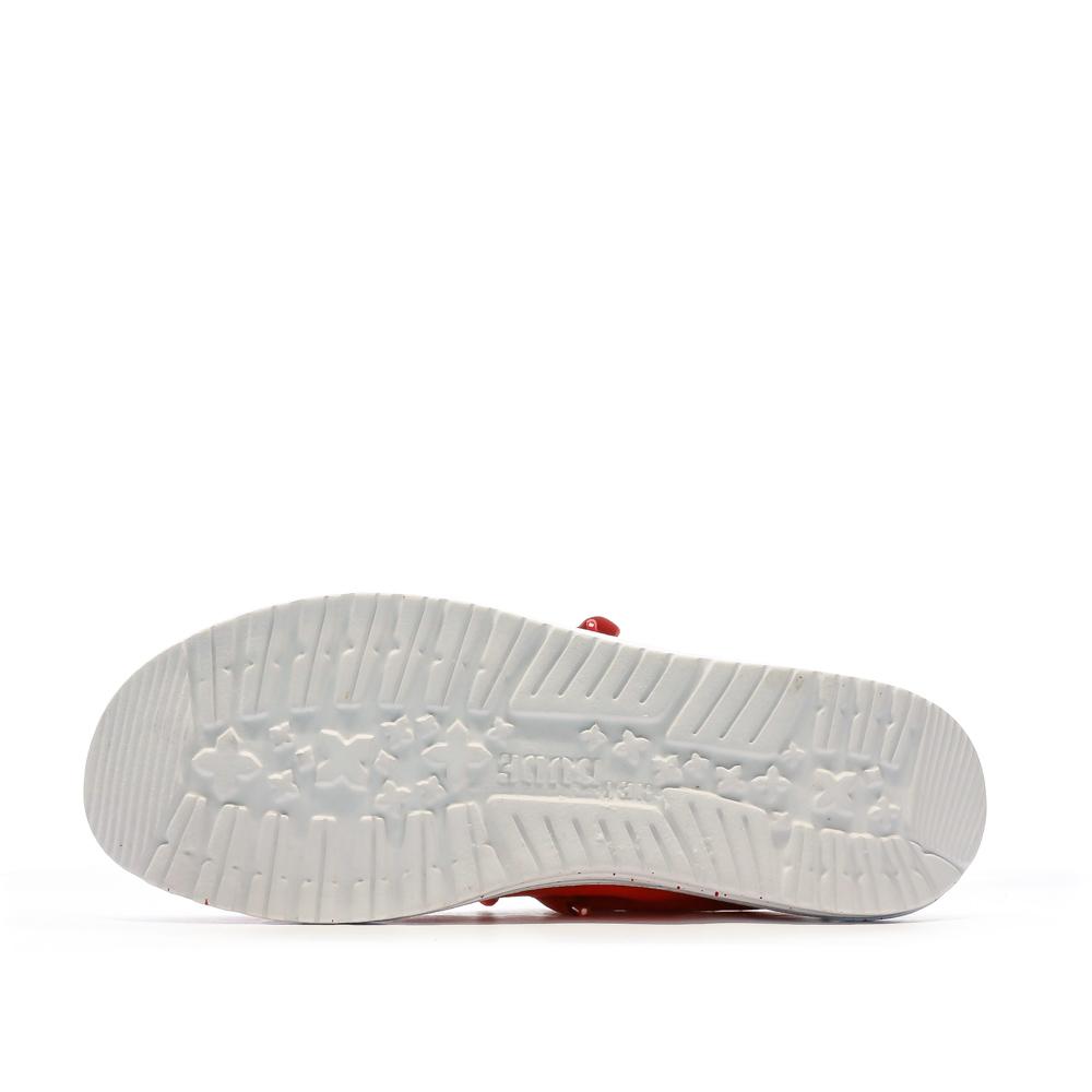 Hey Dude Chaussures Rouge Homme Hey Dude Wally Slub Canvas