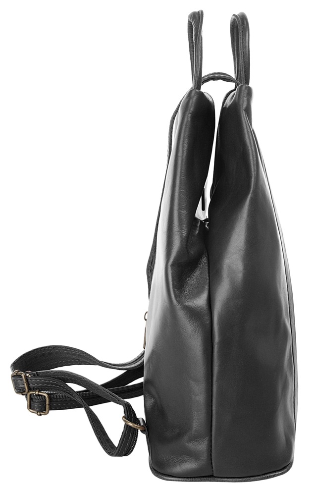 Samantha Look Cityrucksack echt Leder, Made in Italy