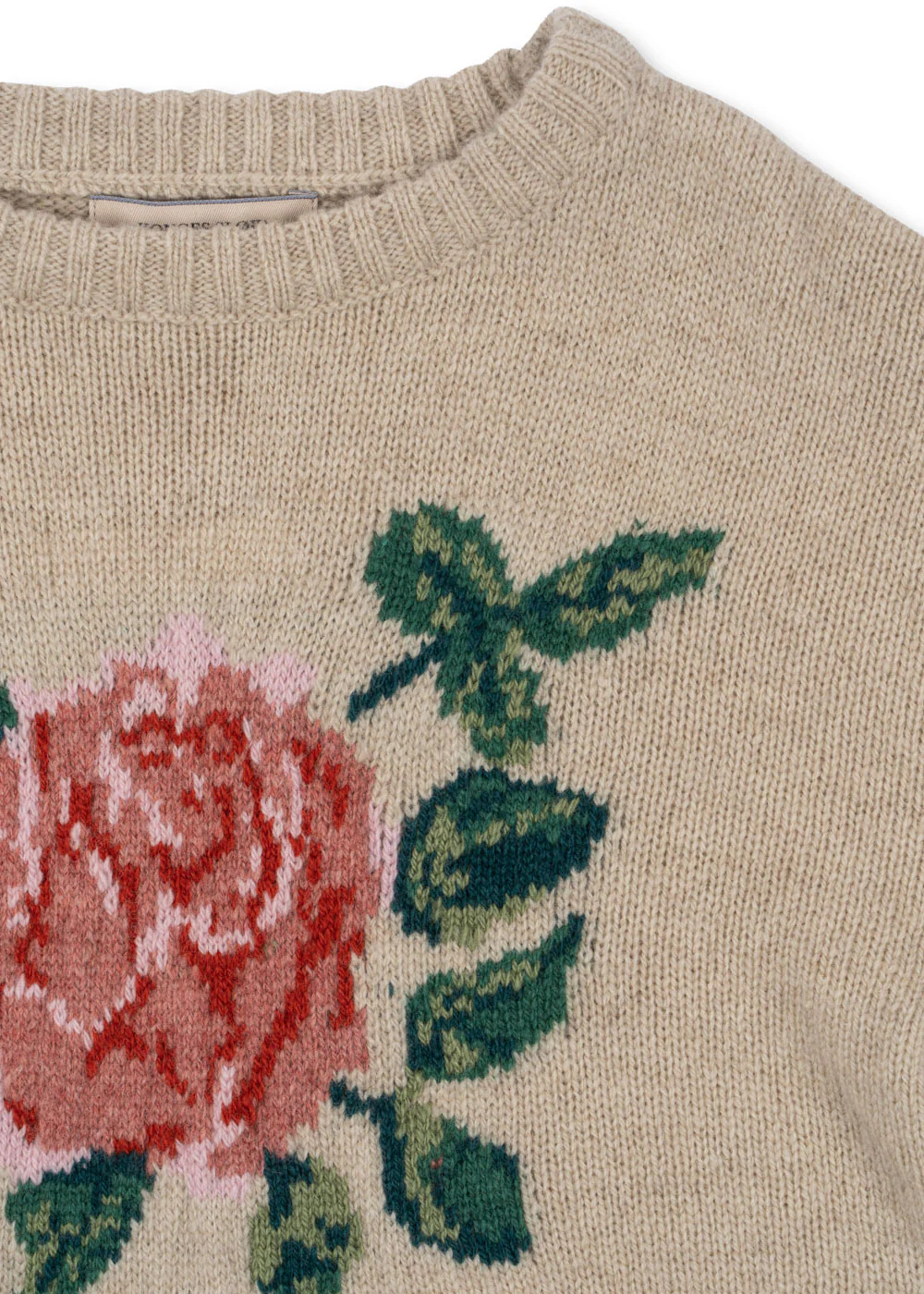 Carola sweater - off white melange - 6M