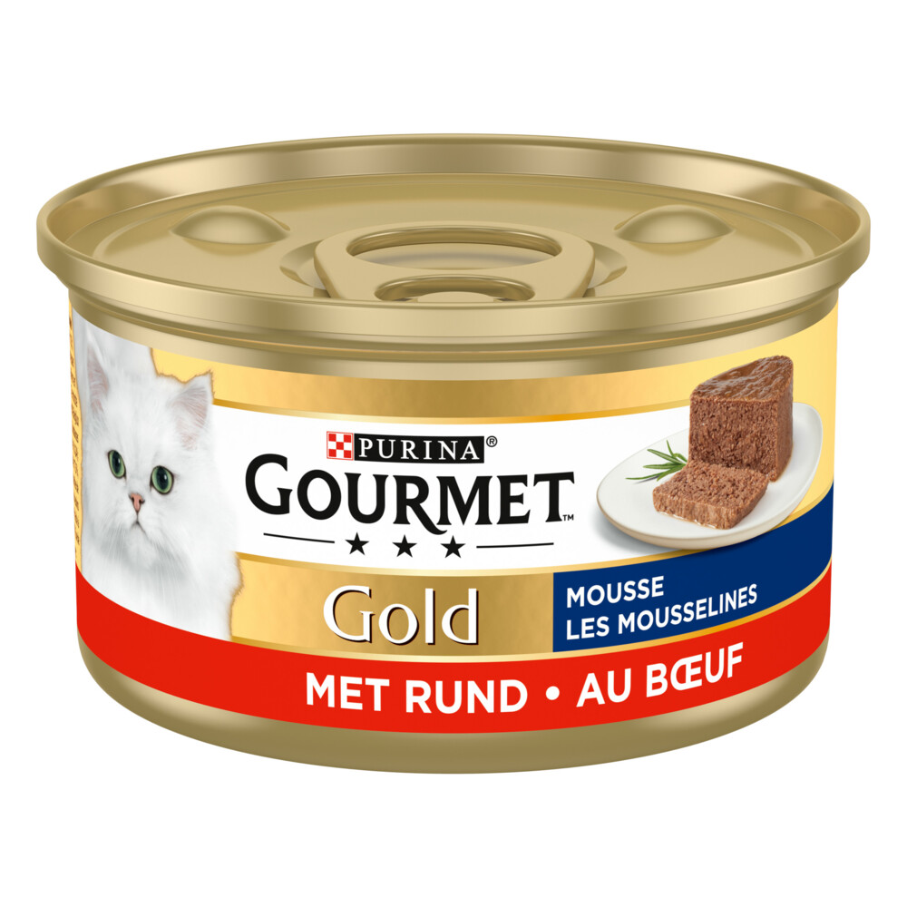 Gourmet Gold Mousse Rund85 gr