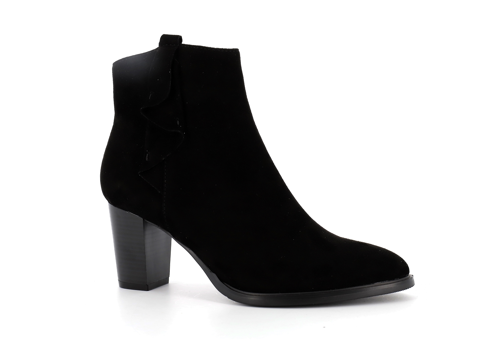 Regarde le ciel-JULIA-17 Nubuck Velours Noir