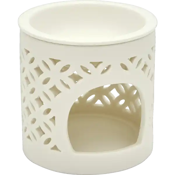 Keramik Duftlampe weiss