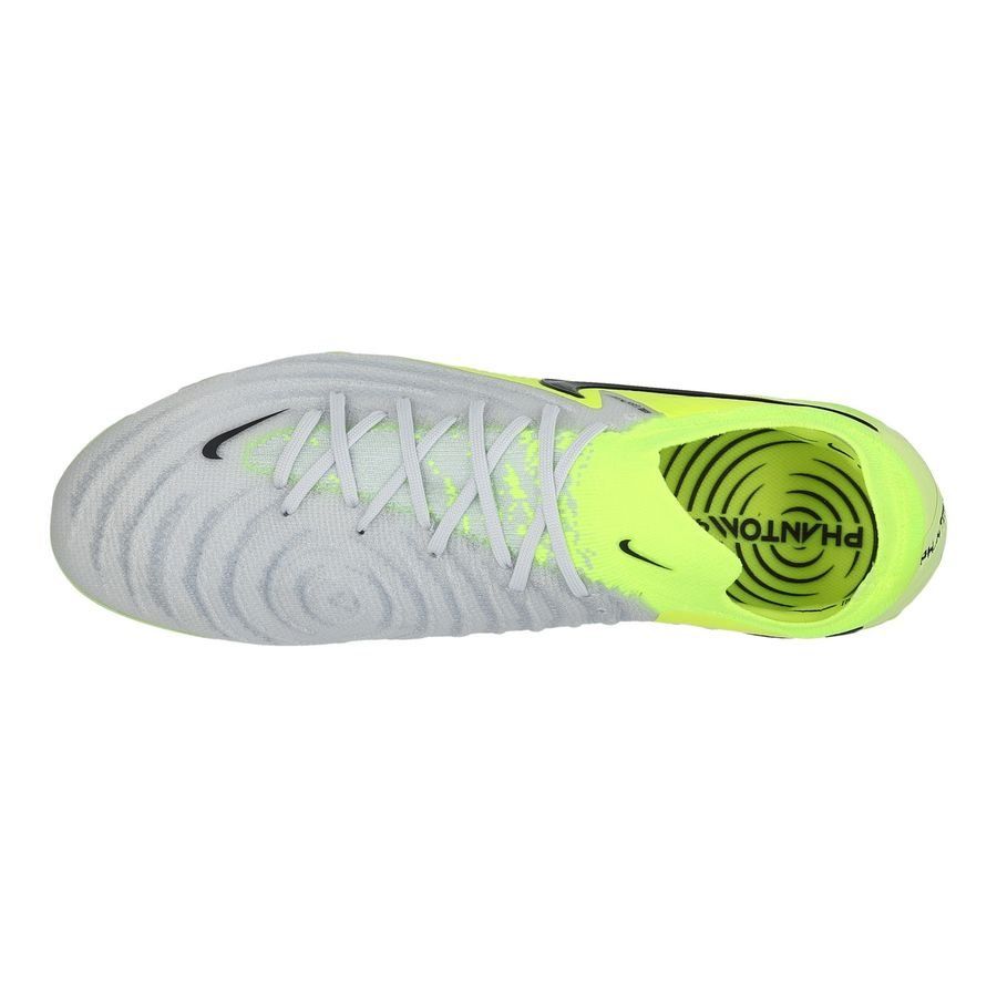Nike Phantom GX II Elite AG-PRO Mad Voltage - Argenté/Noir/Jaune Fluo