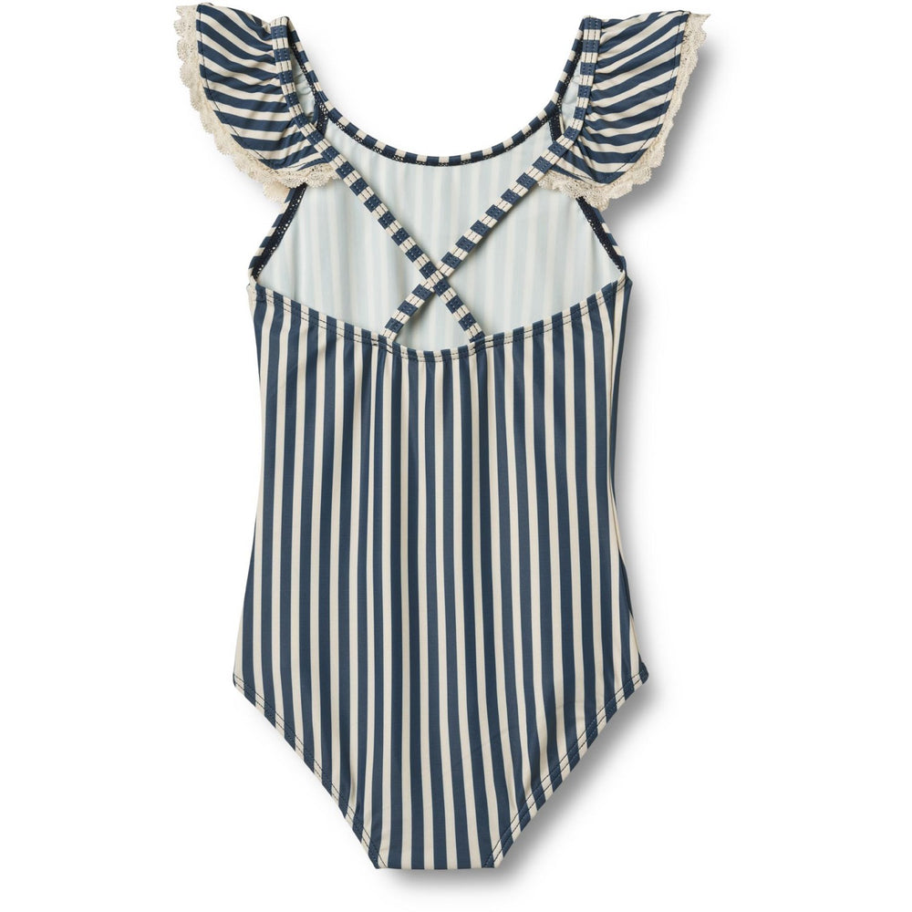 Køb Wheat Blue Stripe Badedragt Doris