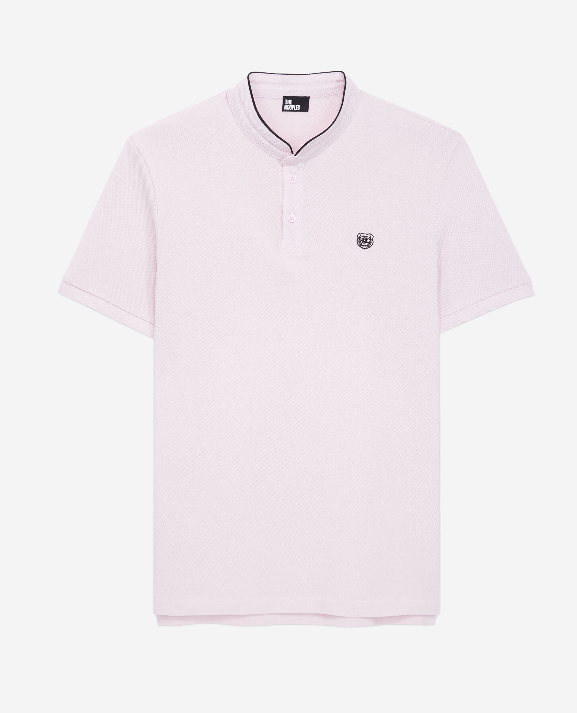 Polo rose en coton