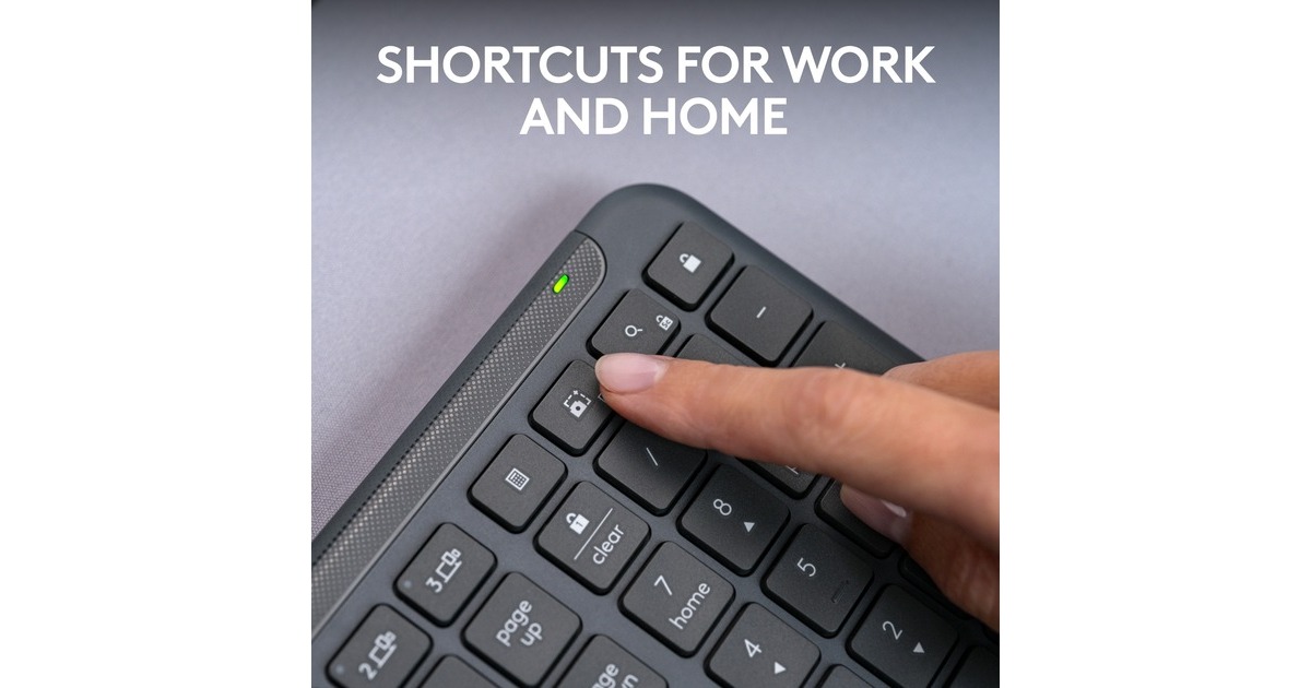 LogitechSignature Slim K950 draadloos toetsenbord  (Grafiet, US-International)