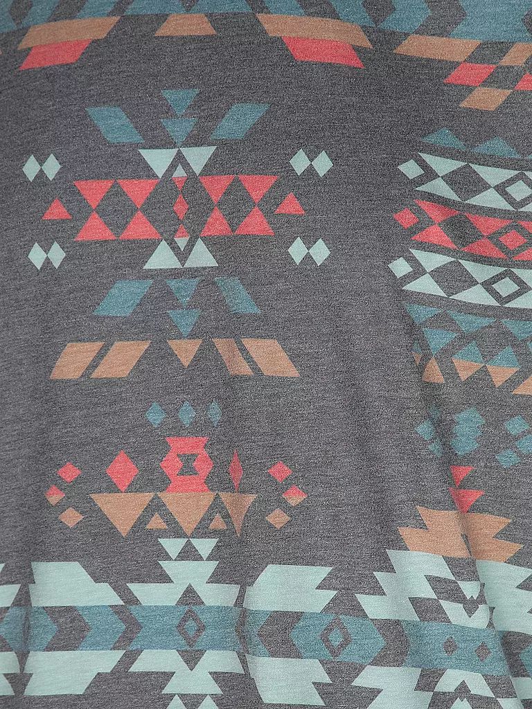 RAGWEAR T-Shirt SWANNIS AZTECO grau