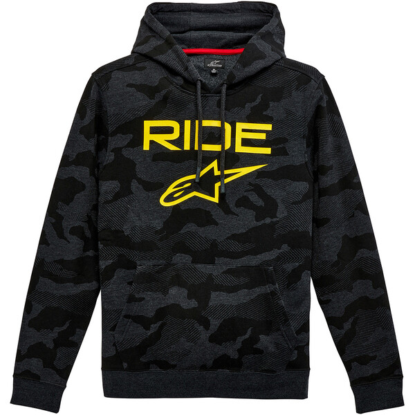 Alpinestars - Sweat Area Gris Foncé / Camouflage Gris / Jaune