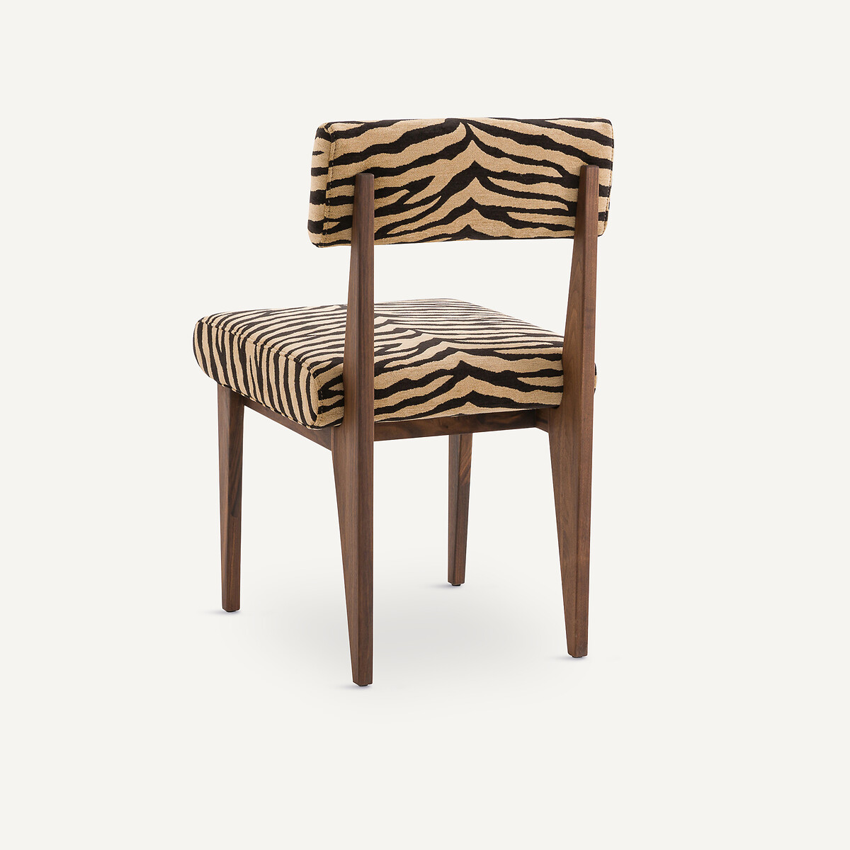 AM.PM<br>Cadeira em nogueira, tecido jacquard, Izag