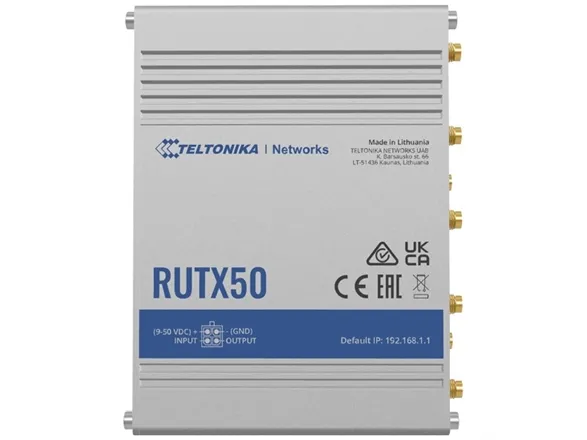Teltonika RUTX50 - Trådløs router - 5G