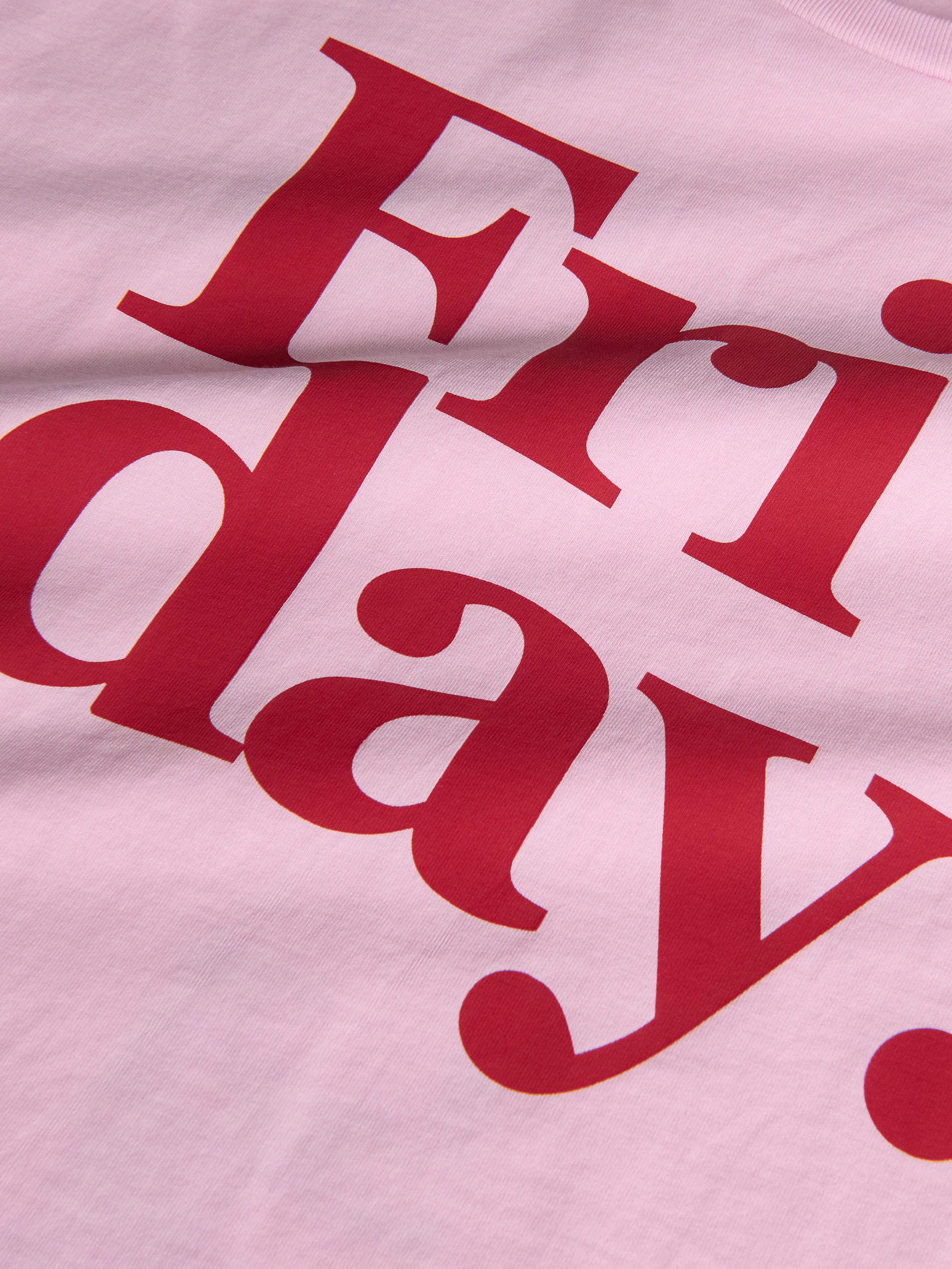 Lässiges T-Shirt mit aufdruck