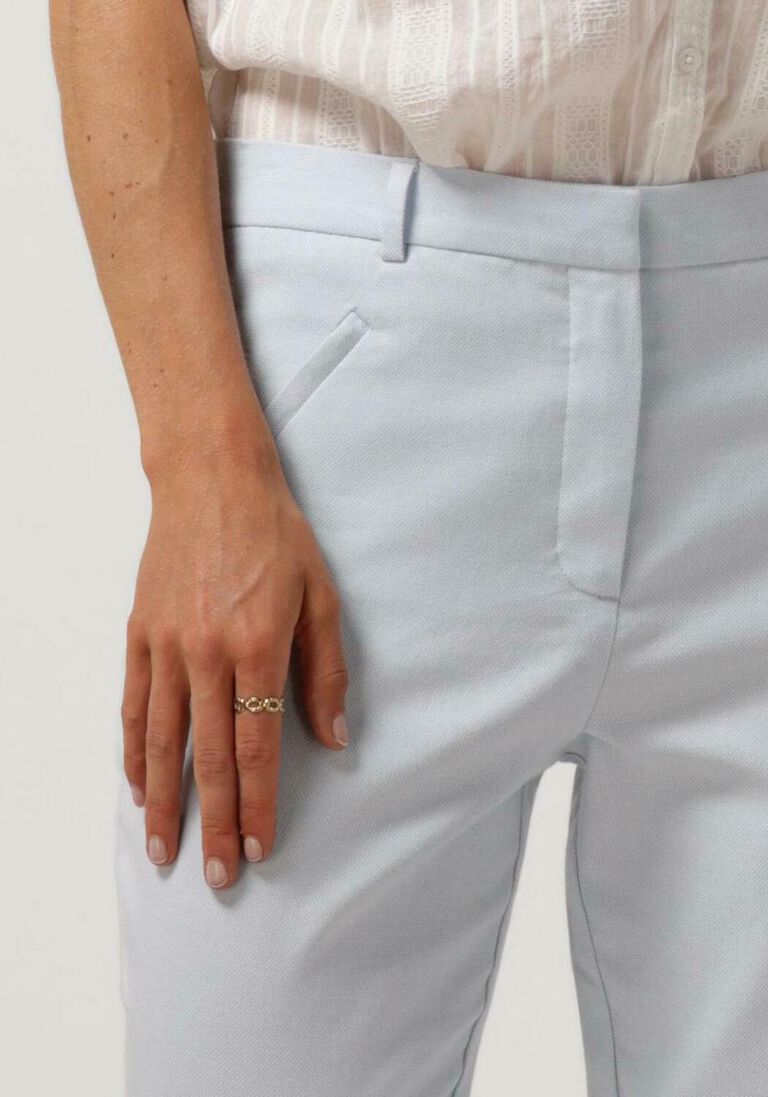 FIVEUNITS lichtblauwe fiveunits pantalon angelie split