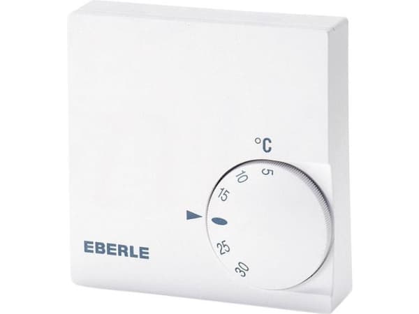 Eberle 111 1102 51 100 RTR-E 6124 Rumtermostat Overflademonteret Døgnur Opvarmning inkl. temperatursænkning* 1 stk