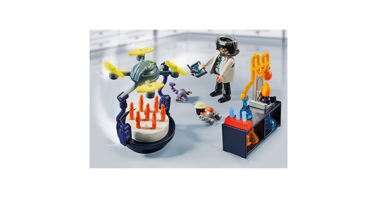 PLAYMOBILCity Life - Onderzoekers met robots Constructiespeelgoed  (71450)