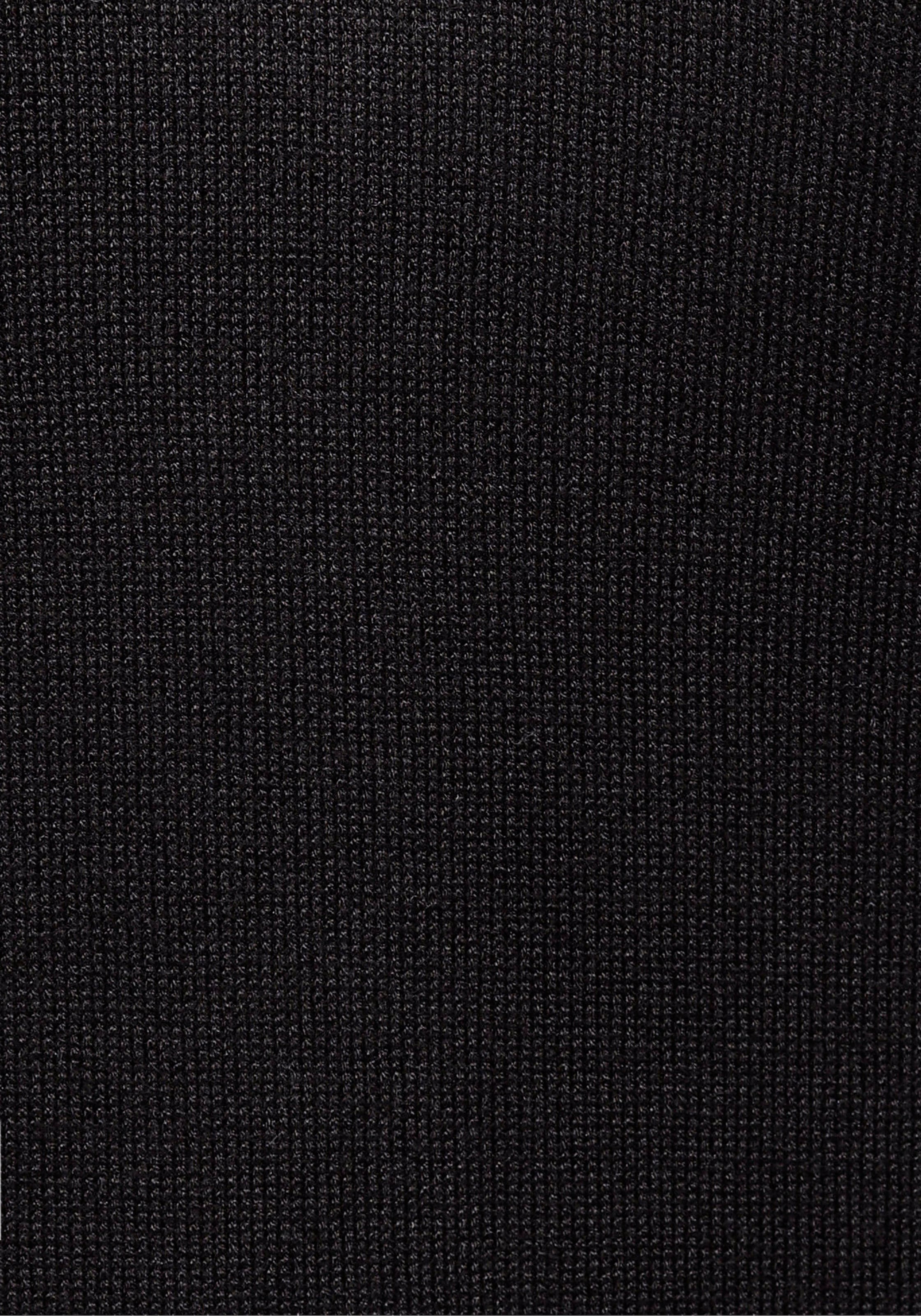 Laura Scott Longpullover mit Reissverschluss-Detail und 3/4 Ärmeln