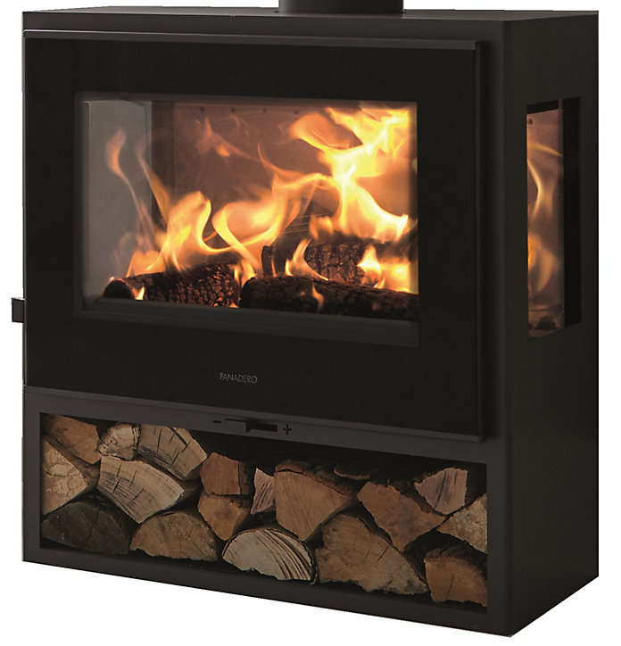 Poêle à bois en acier Panadero Java 3V 5.9kW 210m3