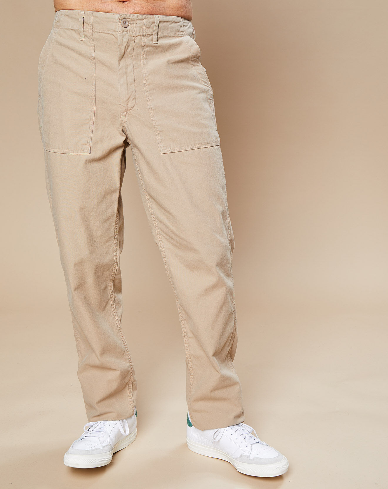 Hartford Pantalon Fatigue beige