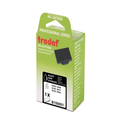 Trodat - Encrier 6/50 recharge pour tampon 5030/5200/5430 - noir