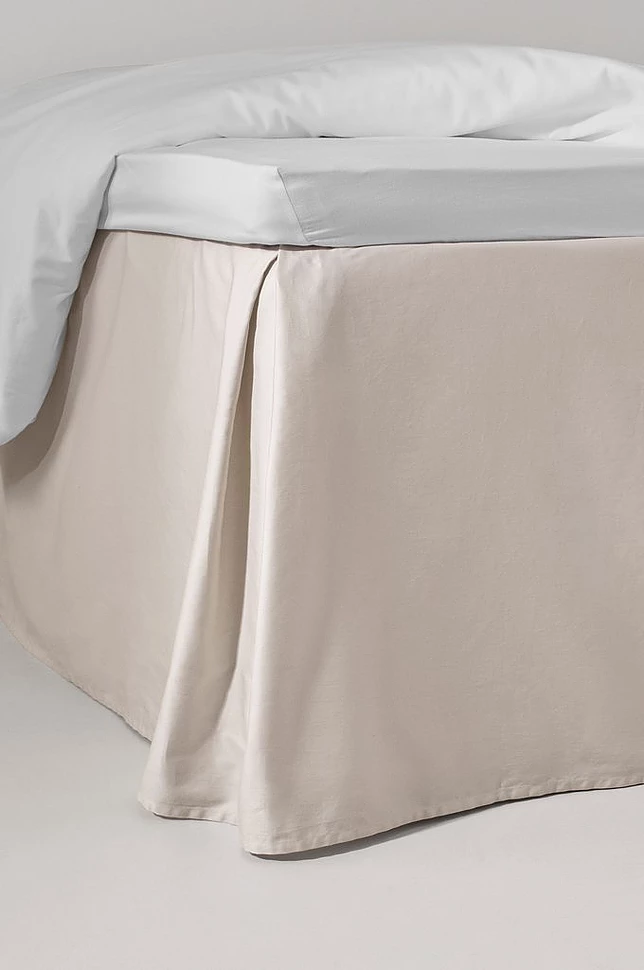 ZACK SATIN sengekappe i sateng 45 cm økologisk