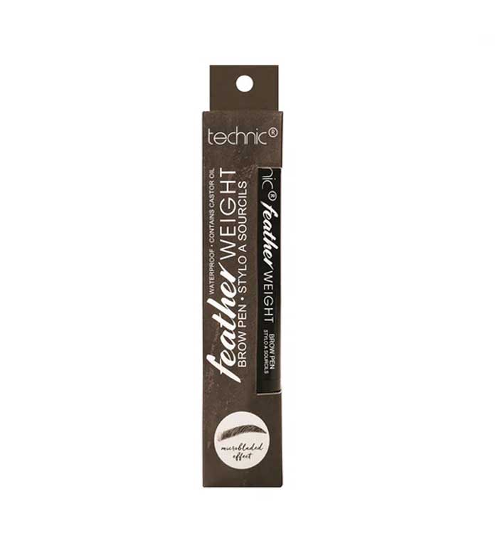 Technic Cosmetics - Lápis de sobrancelha Feather Weight - Dark brown