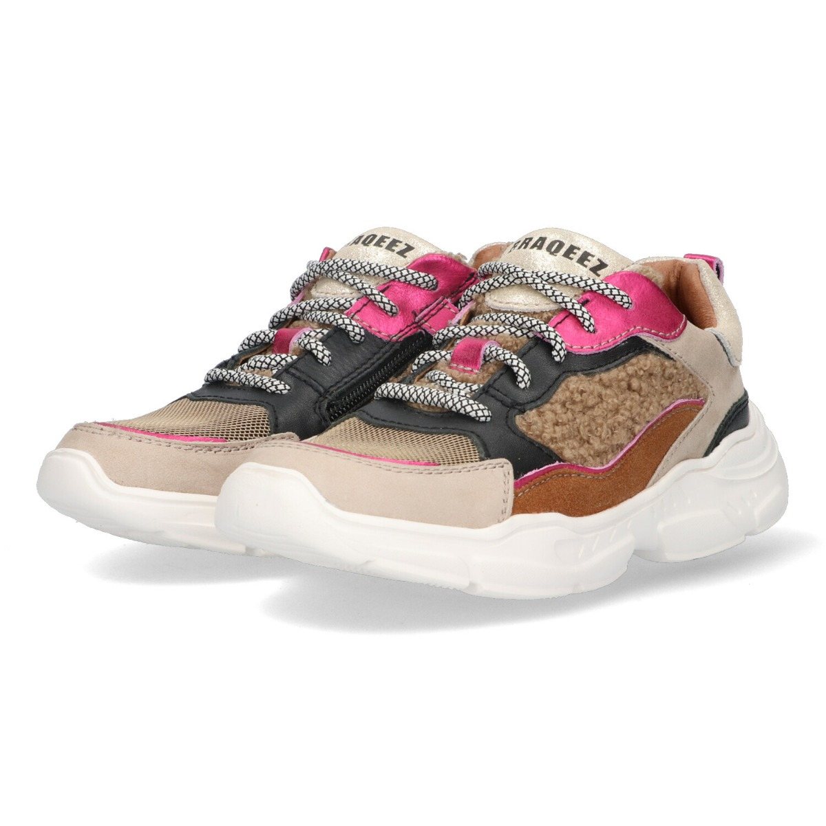 River Run - Lage Sneakers Braqeez Bruin