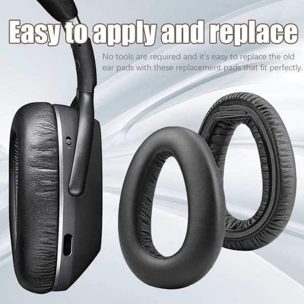 INF Øreputer til Sennheiser PXC550 MB660 1 par Sort