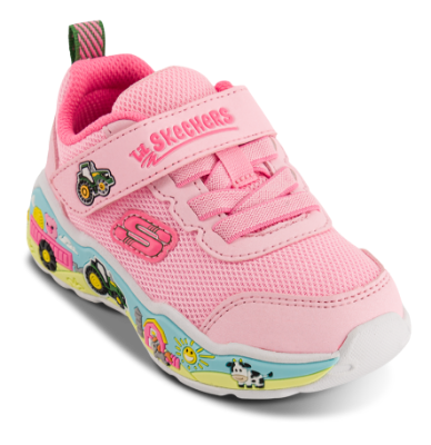 Skechers John Deere Play Scene Farm Girlie Rosa 303187N (21-26)