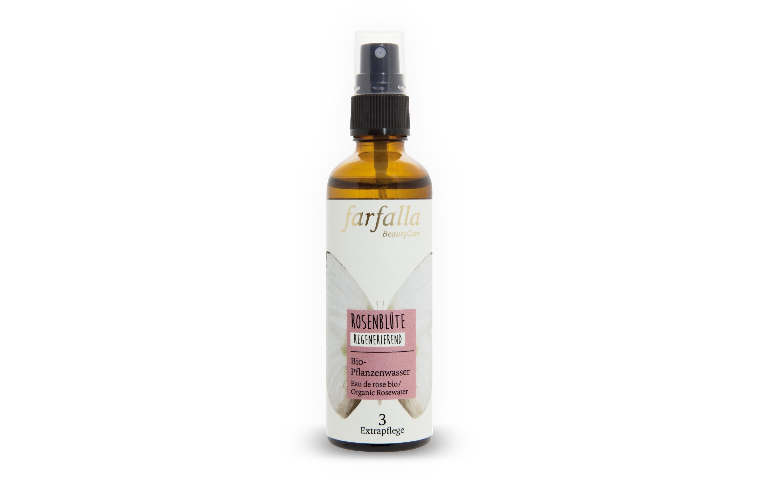 Rosenblüte Bio-Pflanzenwasser 75 mlRegenerierendes Bio-Pflanzenwasser