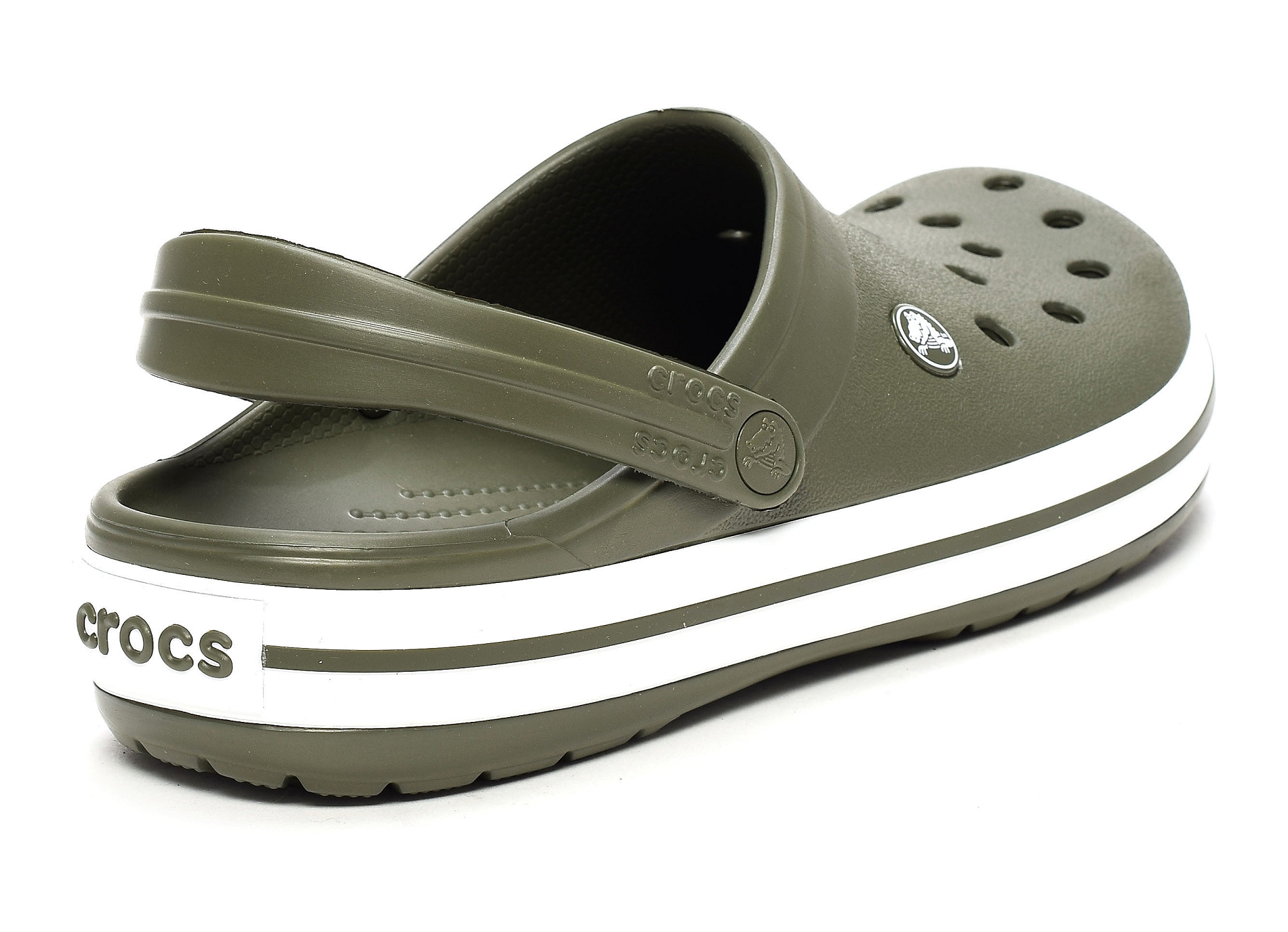 Crocband clog kaki