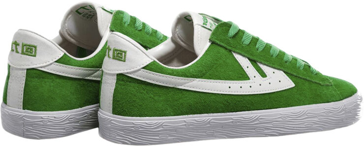 Warrior Shanghai dime Green-white canvas tongue