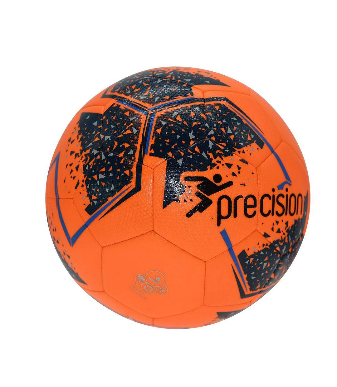 Precision - Ballon d'entraînement FUSION (Orange fluo / Bleu / Bleu roi / Gris) (Taille 4) - UTRD554