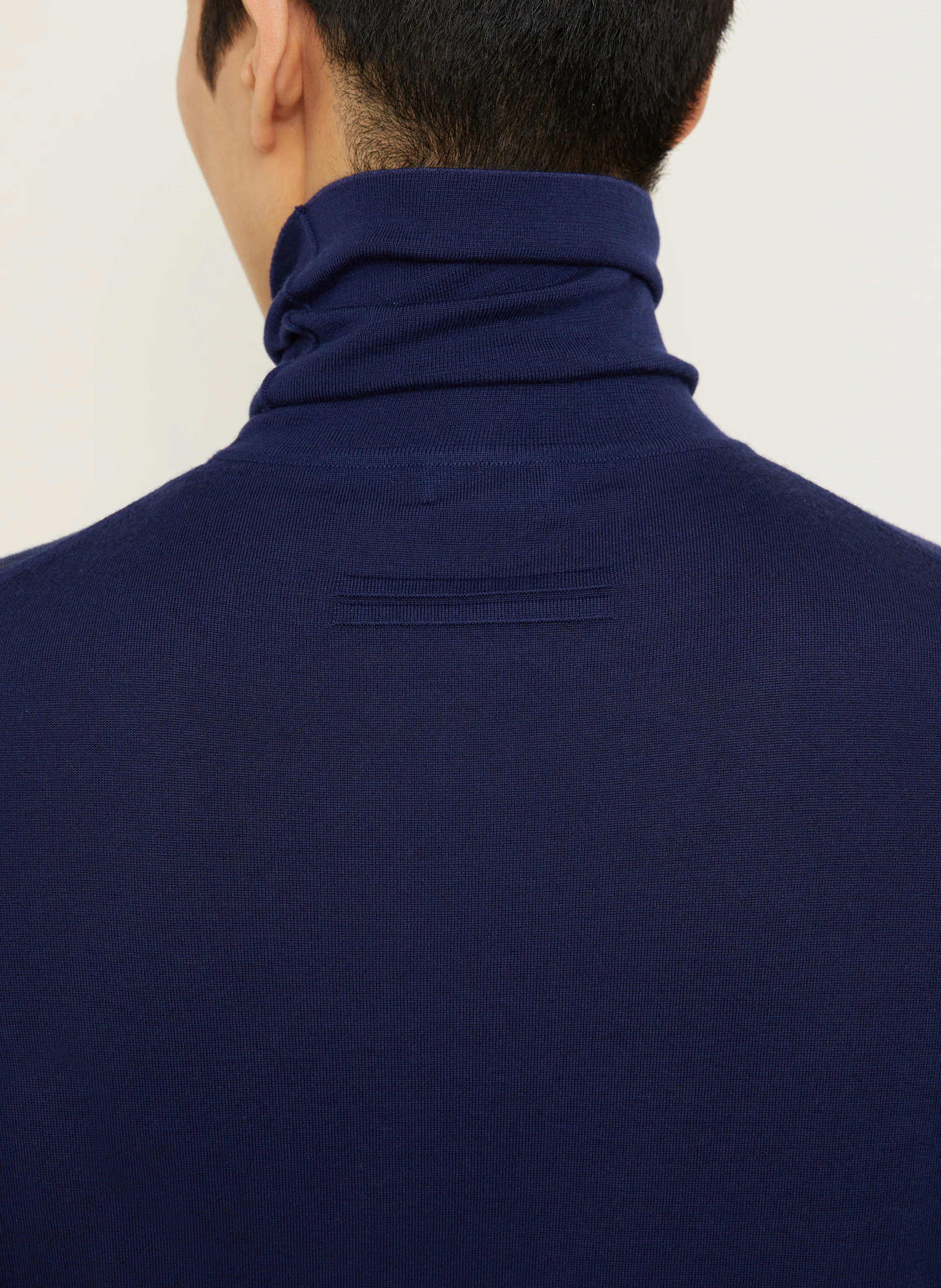 ZEGNA Rollkragenpullover aus Cashmere mit Seide