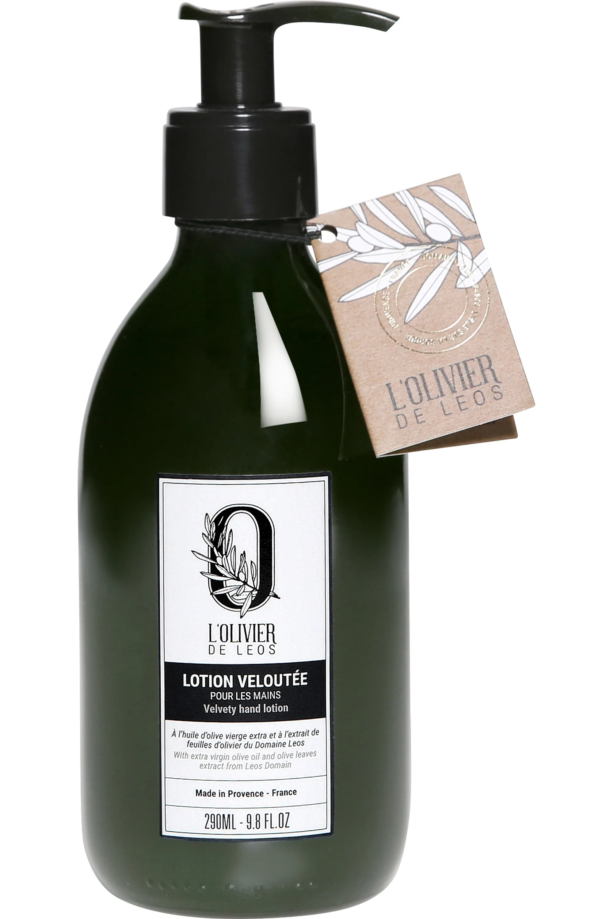 L'OLIVIER DE LEOS Lotion veloutée pour les mains-290 ml