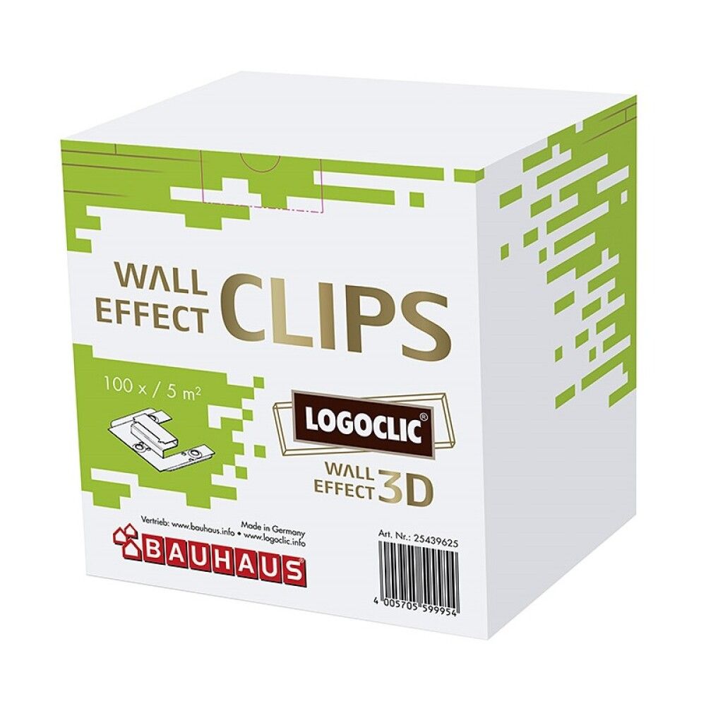 KLIPS WALL EFFECT 3D 100STK/PK
