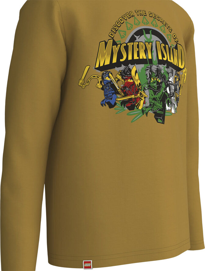 LEGO kidswear-LEGO børnetøj M12010592 - T-SHIRT LS Mustard yellow