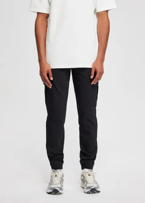 Cargo jogger zwart (ZWART)